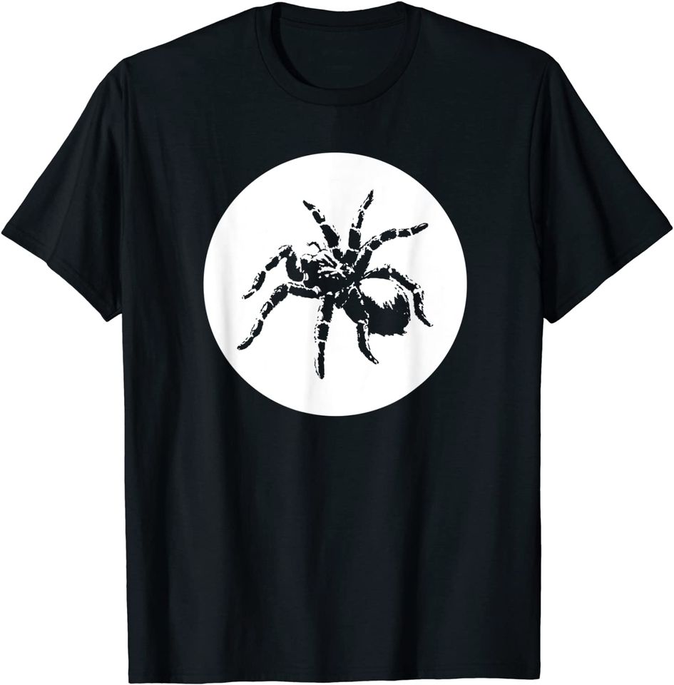 Discover T-shirt para Homem e Mulher com Impressão de Aranha