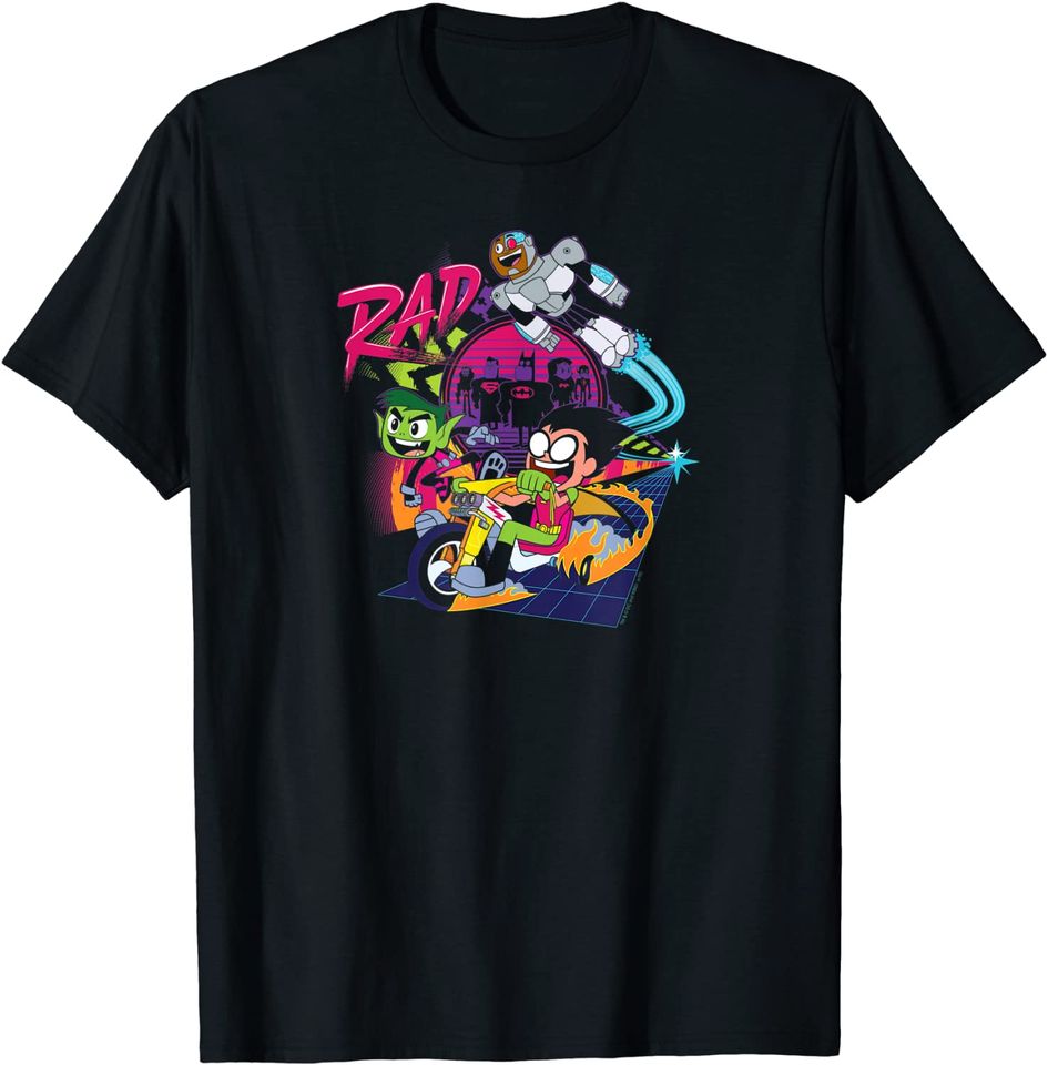 Discover T-shirt para Homem e Mulher com Teen Titans Go Rad