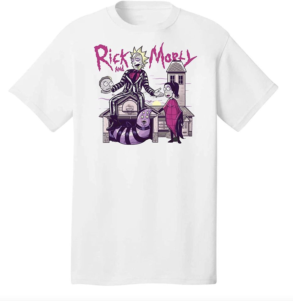 Discover T-Shirt Camisete Unissexo Manga Curta Rick & Morty