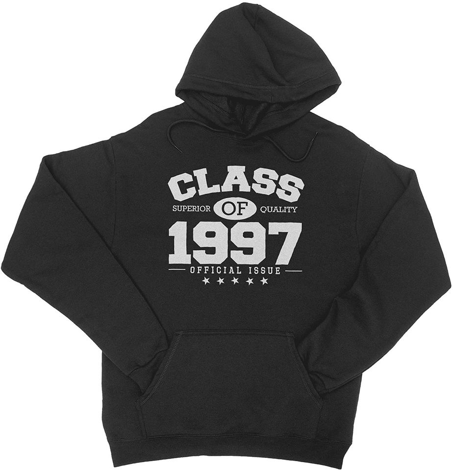 Discover Class Of 1997 | Hoodie Sweatshirt com Capuz para Homem e Mulher