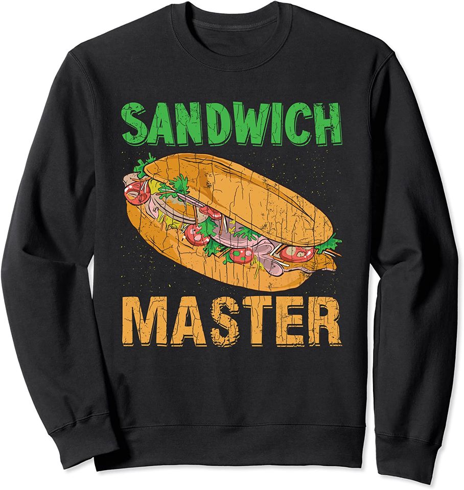 Discover Sandwich Master Sweatshirt Unissexo| Dia do Sanduíche