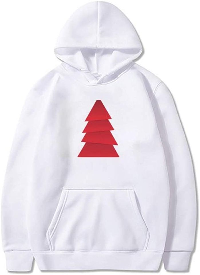 Discover Pinheiro de Papel Natal Dobrável de Origami Presente Ideal | Hoodie Sweater com Capuz para Homem e Mulher