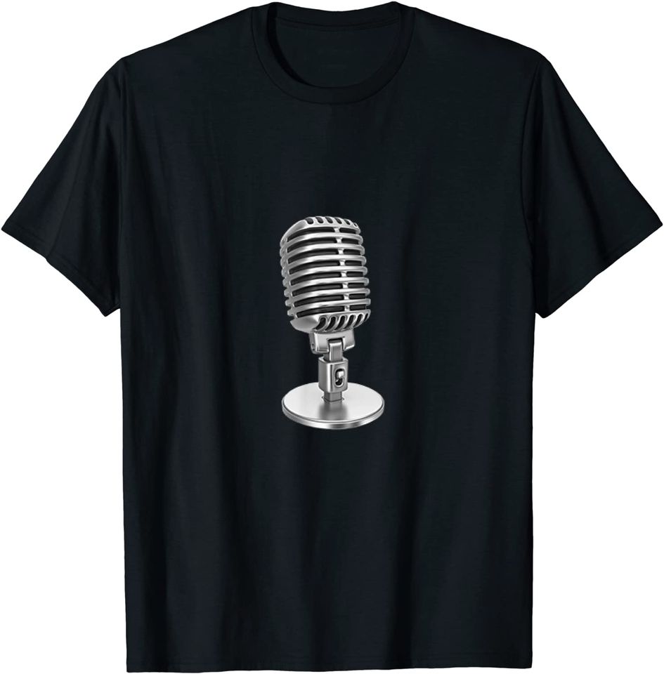 Discover T-shirt Camiseta Manga Curta Unissexo Presente para Locutor de Rádio Dia Internacional da Criança na Rádio e Televisão