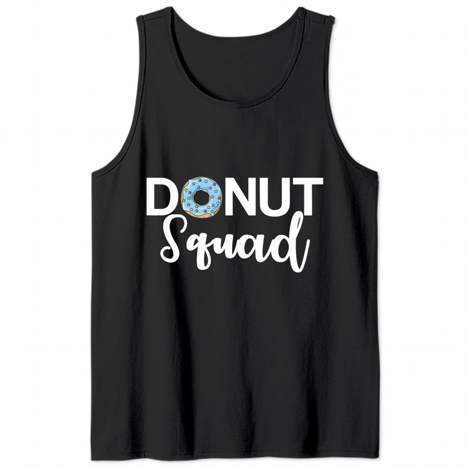 Camisola sem Mangas para Homem e Mulher Donut Squad