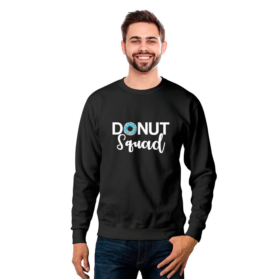 Discover Suéter para Homem e Mulher Donut Squad