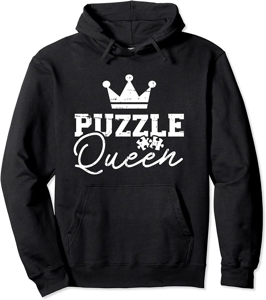 Discover Rainha do Quebra-cabeça | Hoodie Sweatshirt com Capuz Unissexo