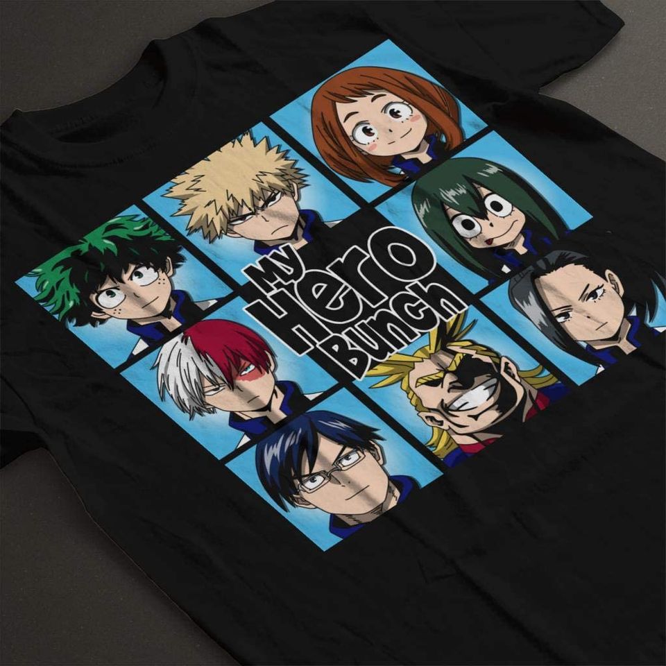 Discover T-Shirt Camiseta Manga Curta Bokugo My Hero Academia para Criança