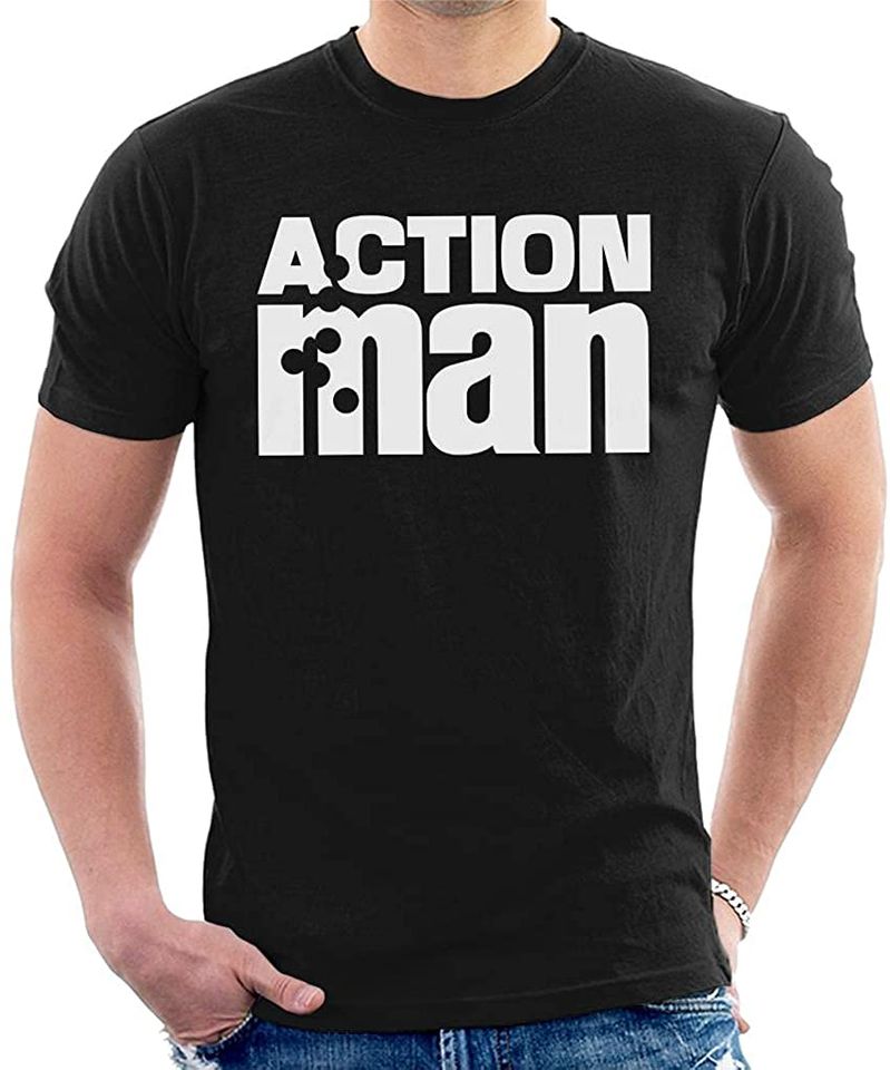 Discover T-Shirt Camiseta Manga Curta Action Man Logo
