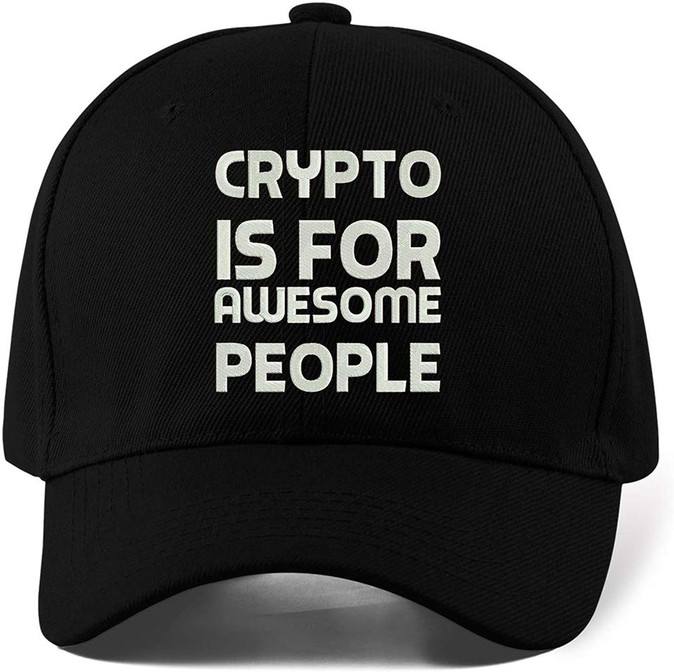 Boné Bitcoin Crypto Is For Awesome People Bitcoin