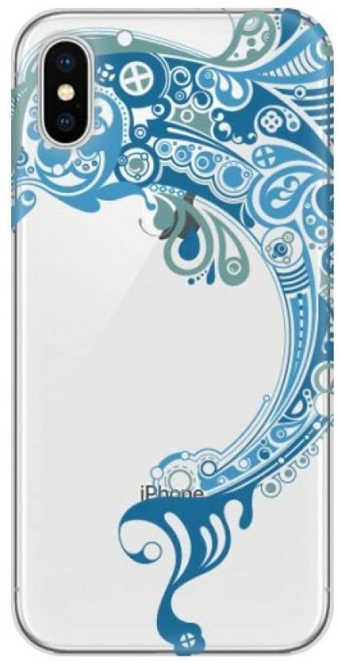 Discover Capa para Iphone Golfinho Azul