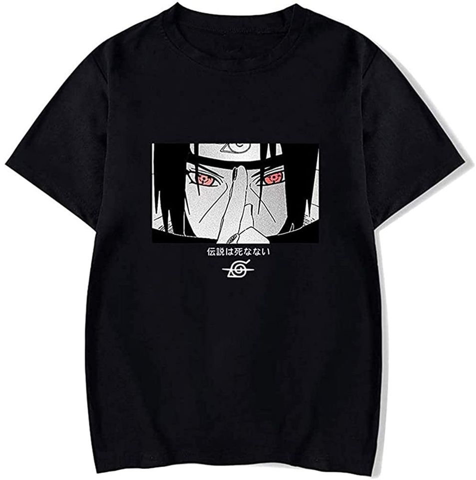 Discover T-shirt Unissexo Akatsuki Uchiha Itachi Anime Naruto
