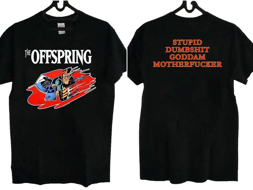 Offspring Merch Table Camisa The Offspring, Camisa da Banda Offspring, Camisa Musical vendido ...