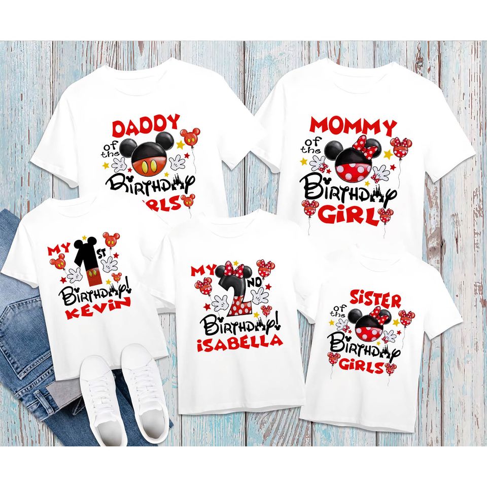 Bluey Birthday Family Matching Personalized Bingo Shirt