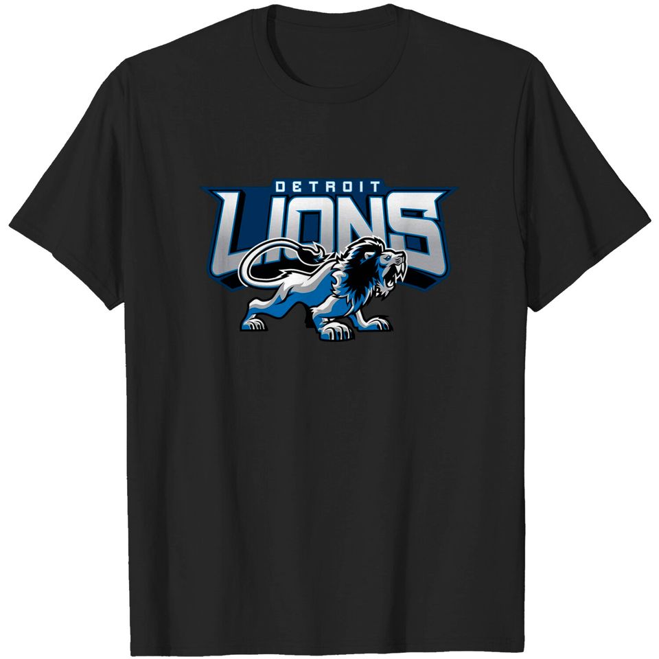 NFL Football My Cat Loves Detroit Lions T-Shirt