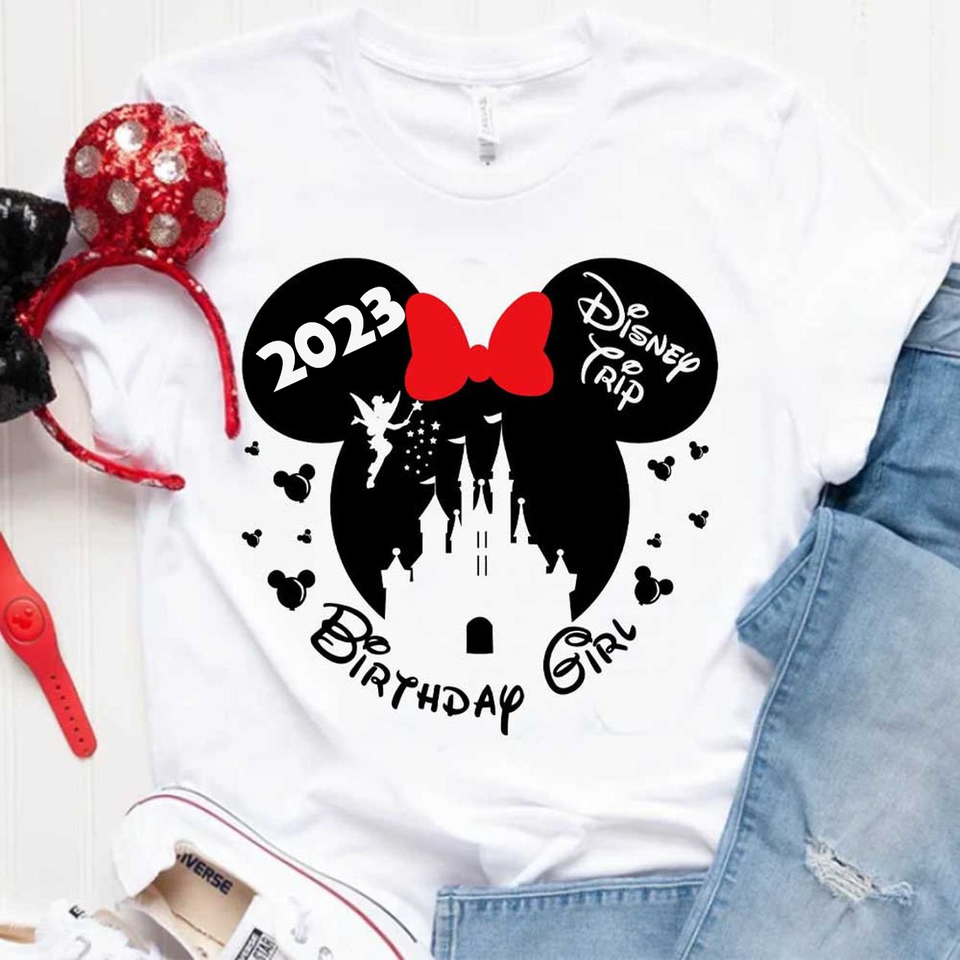 Mickey Mouse White Red Disney Cartoon Baseball Jersey, Gift Christmas  designed & sold by Printerval