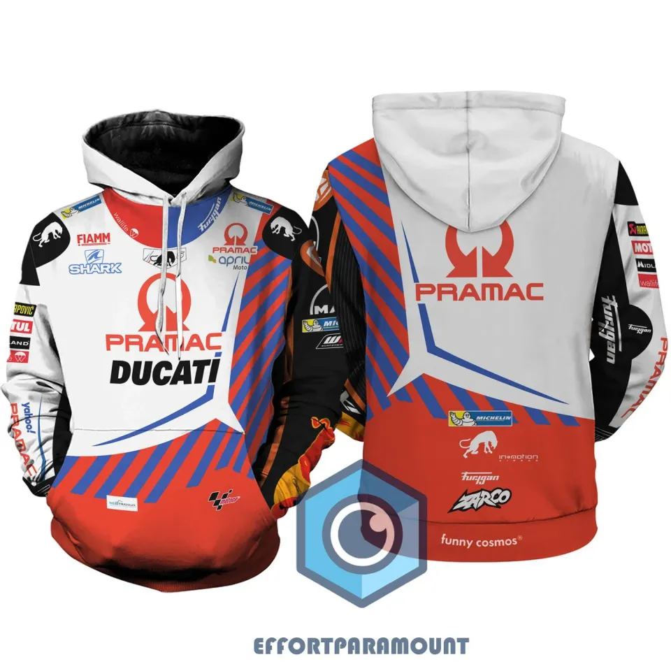 Ducati Johann Zarco Motogp 2023 Shirt Hoodie Racing Uniform Clothes Hoodie Designed & Sold By Thien