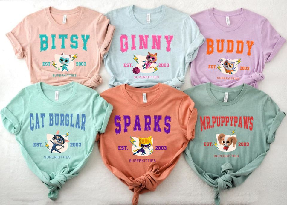 Juniors printed Baseball Jersey T-shirts with Cat graphics and texts  decoration Juniors or petite women fit 