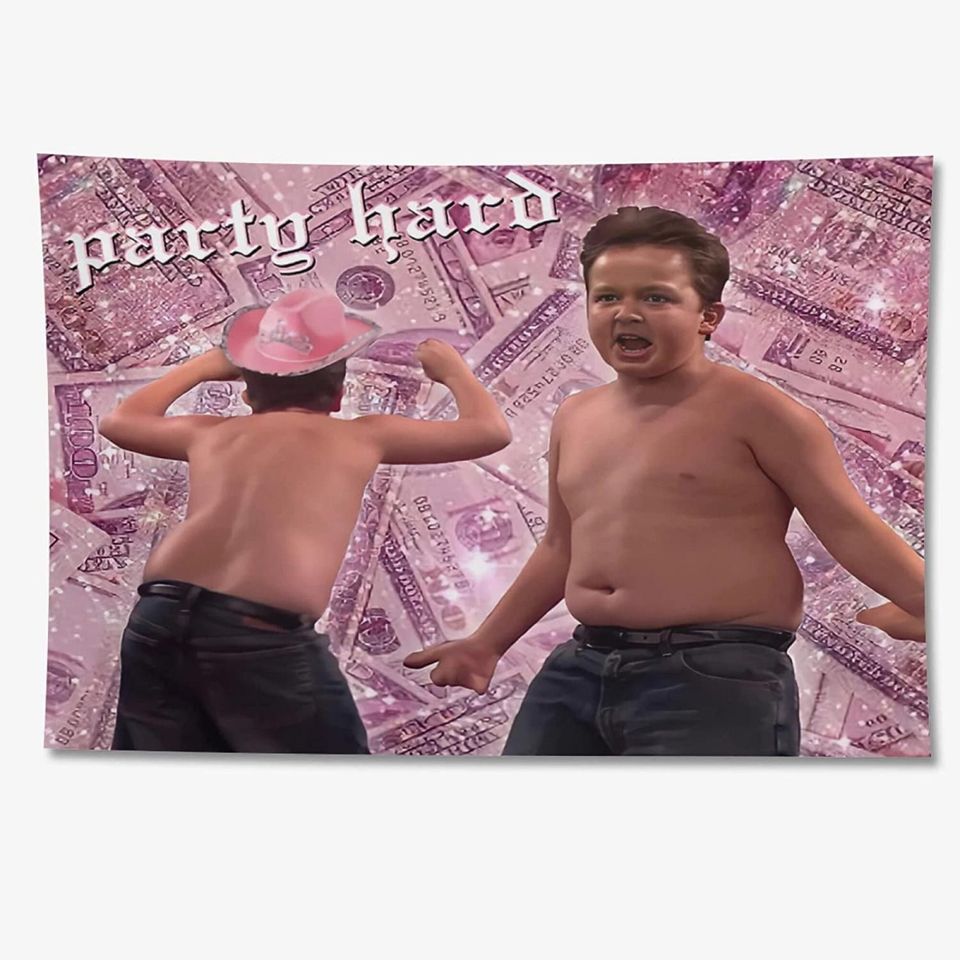party hard meme kid