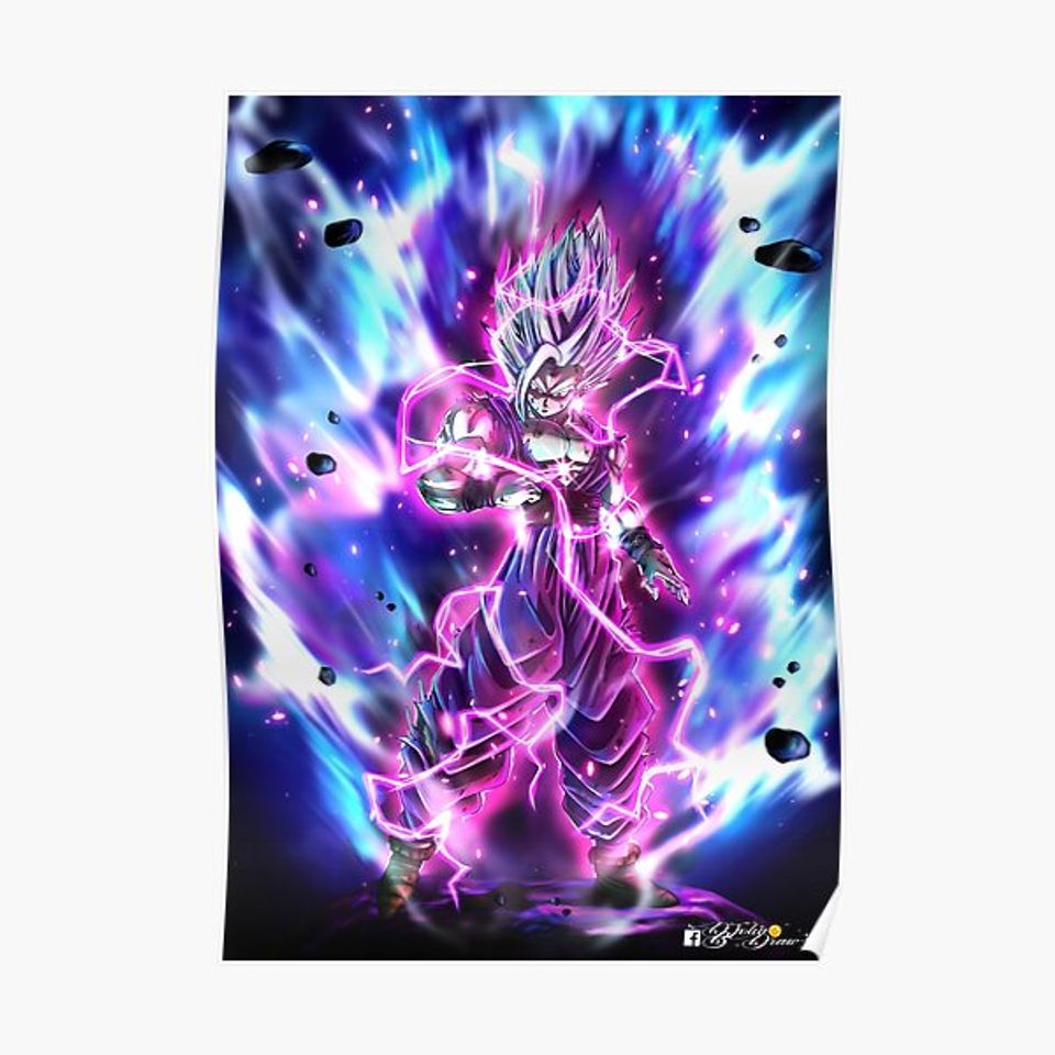 Black Goku Supreme Wallpaper Poster 2021 Custom Poster Print Wall Decor