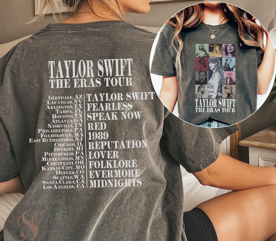 TS The Eras Tour T-Shirt, The Eras Tour Shirt, Eras Tour 2023 Shirt ...