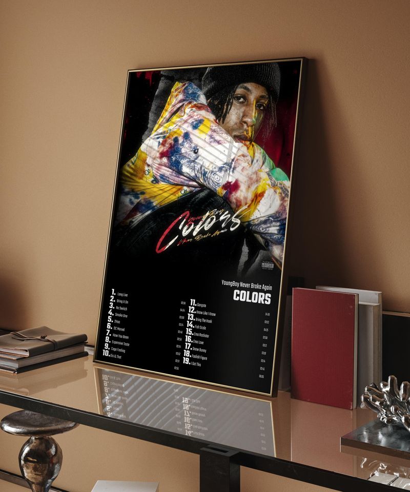 YoungBoy Never Broke Again Album Cover Poster Designed & Sold By Russian