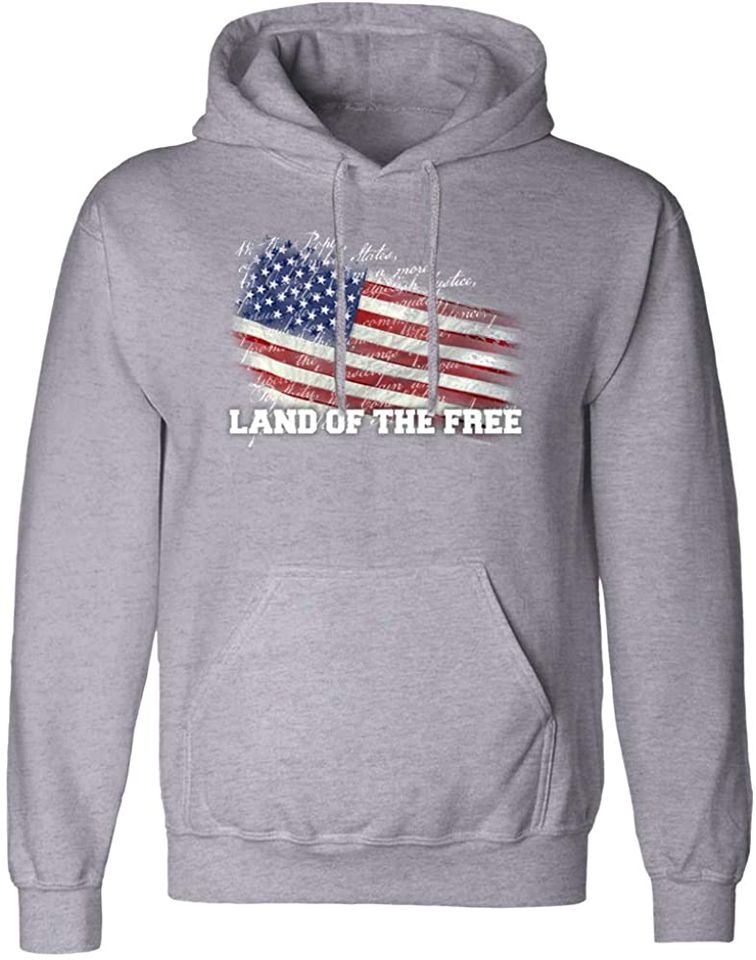 Vintage American Flag Hoodie Pullover Fleece For Men - USA Flag Sweatshirt,  Gift, Cotton Poly Blend, Ultra Soft Designed u0026 Sold By Nahuel Bardi