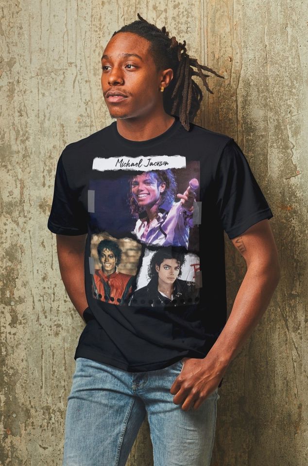 Michael Jackson Torn Paper Shirt, Michael Jackson T-shirt Designed & Sold  By Ola Brown