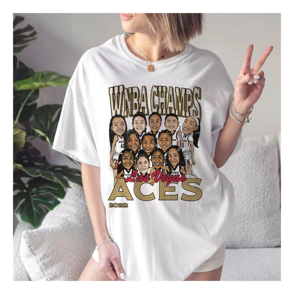 2022 Las Vegas Aces Shirt, WNBA Champions 22 Vegas First Shirt, Las Vegas  Aces 2022 T-shirt sold by Printerval | SKU {product_id} | Printerval