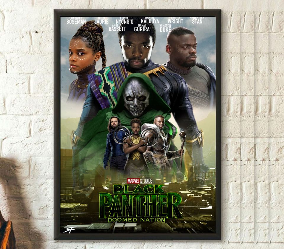 Black Panther - Wakanda Forever Framed poster