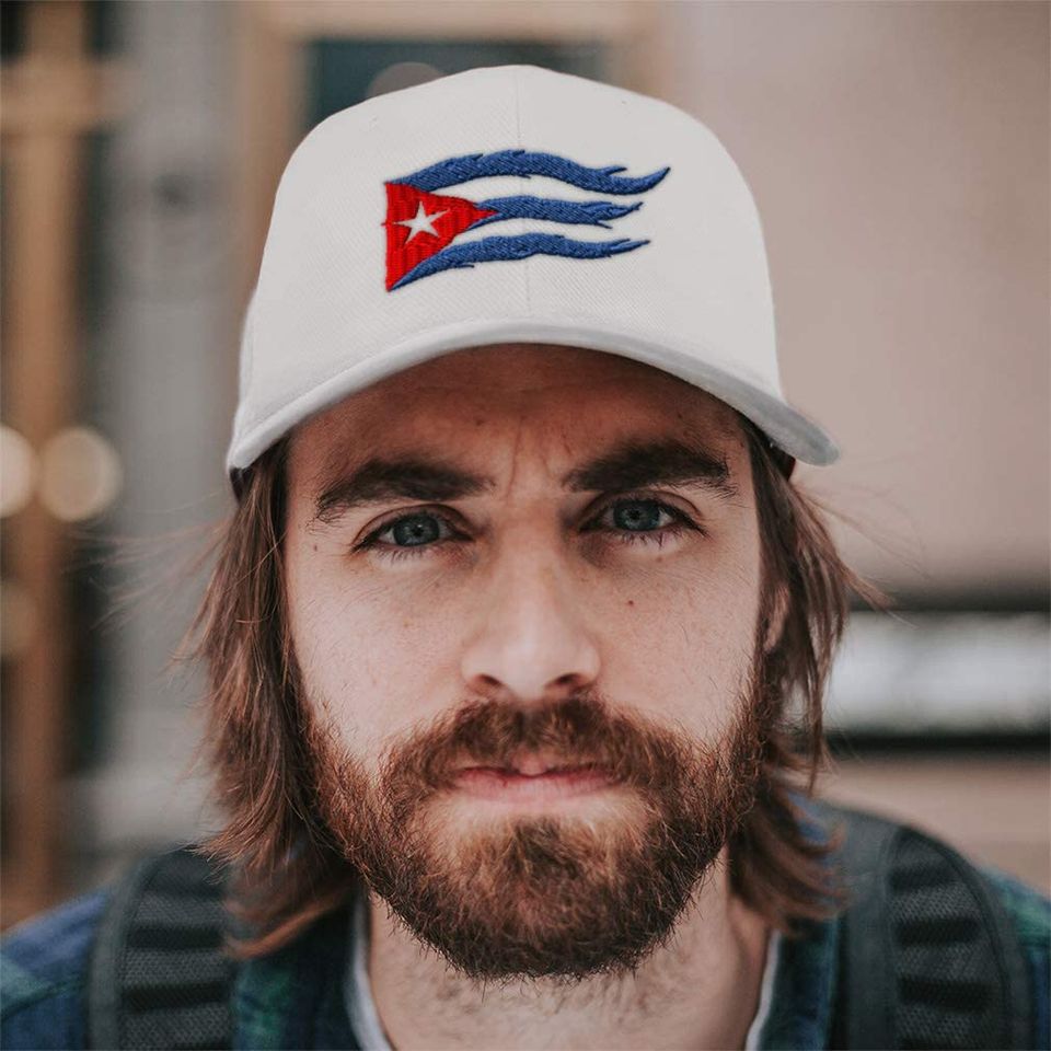 Discover Bonés de Beisebol Unissexo para Adultos e Adolescentes Bandeira de Cuba